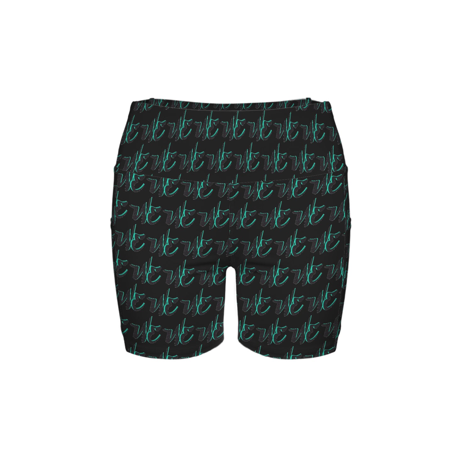 High Waist Deep Pockets Yoga Shorts